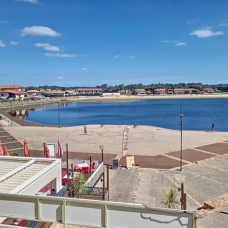 V-landes 06-vieux Boucau 6 Personnes Dans Avec Piscine Face Au Marin 公寓 *